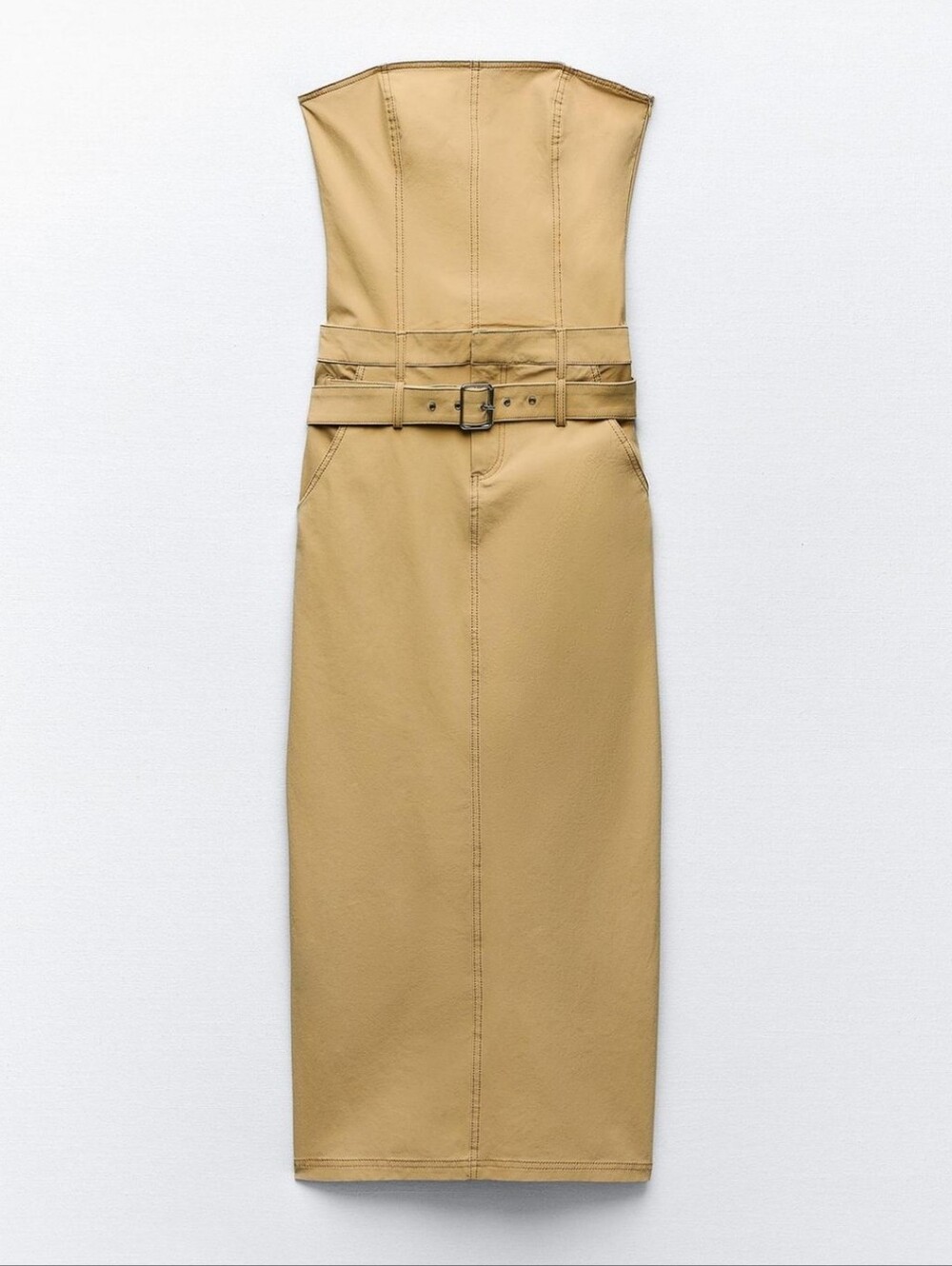 Zara Tan Dress